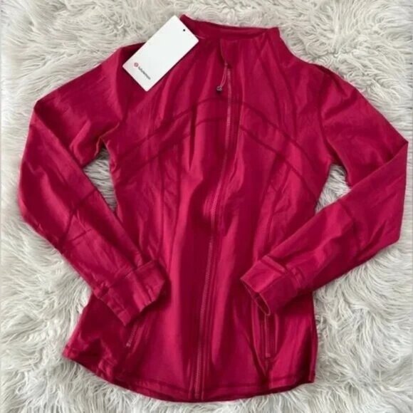 Lululemon Fuchsia Color Define Jacket Size 10 - Picture 1 of 4